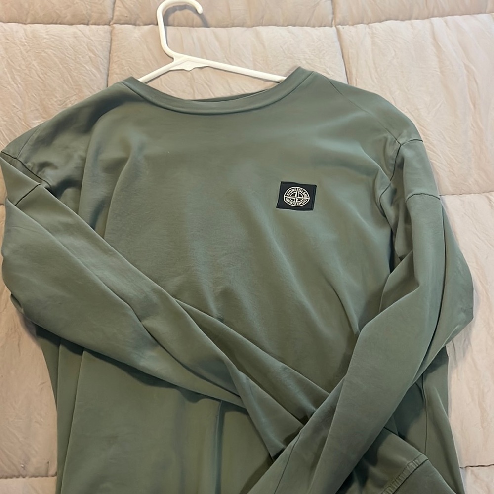 Rare Stone Island Green Long Sleeve
